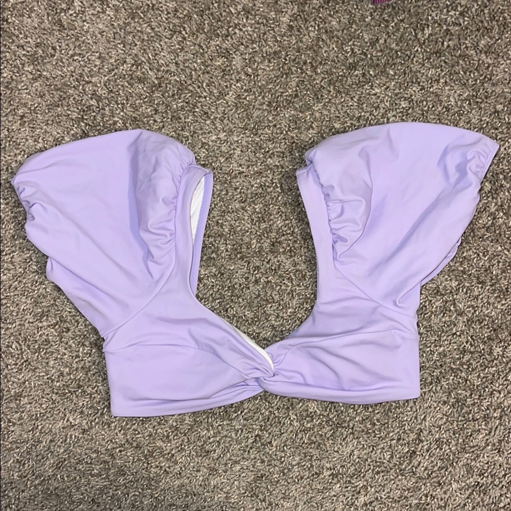 Lavender Bikini Top